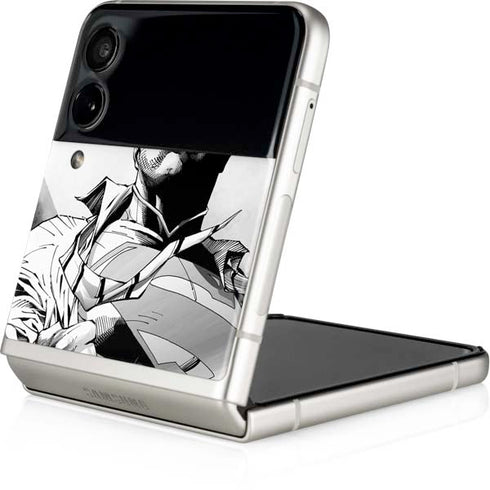 DC Comics Superman Unchained #1 SD Comic Con Variant Cover New 52 Art by Jim Lee Galaxy Z Flip3 5G Skin